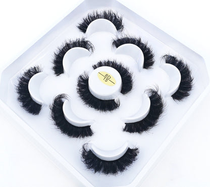 Beauty 3D Mink Lashes Bulk Faux with Custom Box Wispy