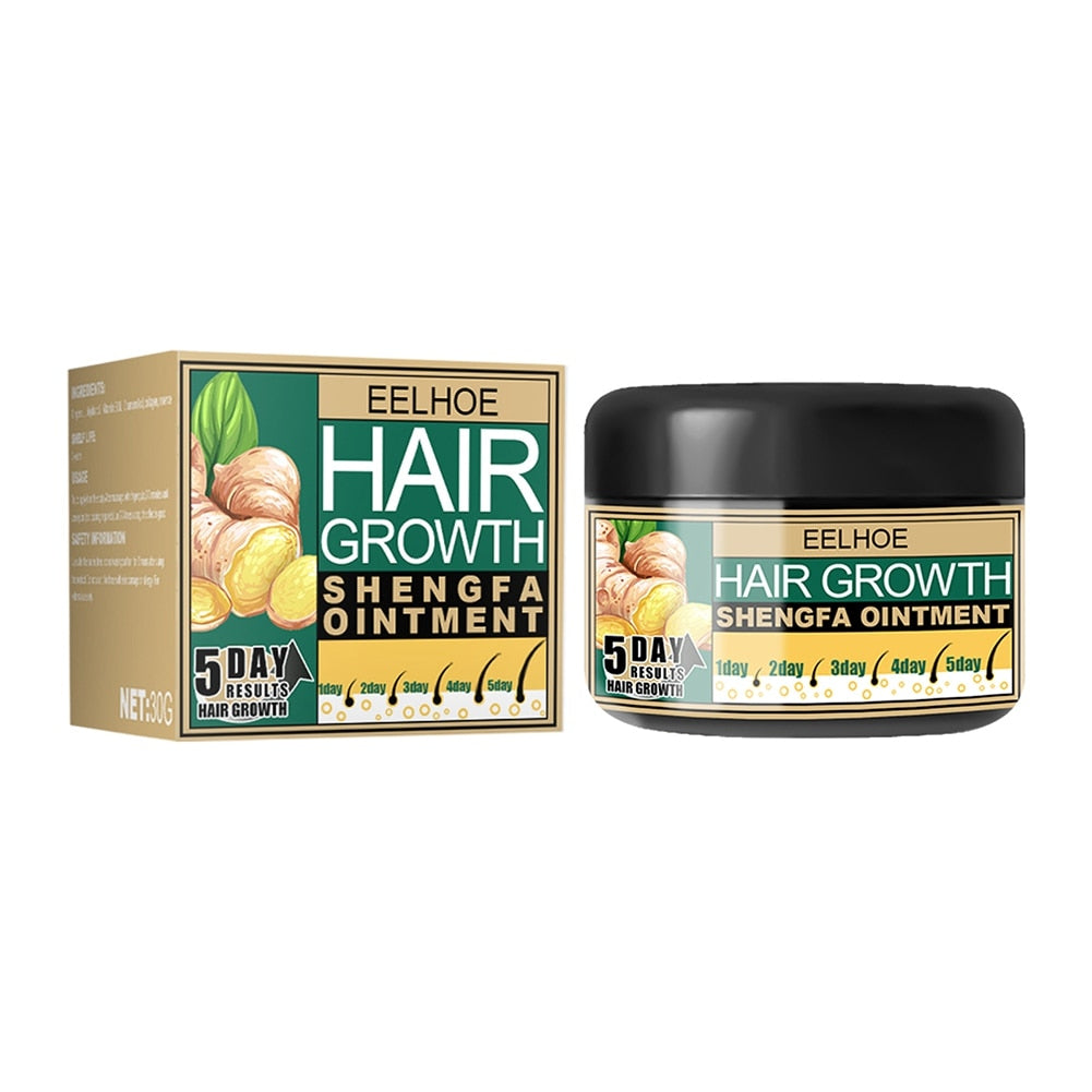 Beauty 30g Natural Ginger Hair Growth Cream Anti Hair Loss Health Product