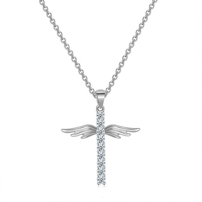 Pendant Necklace For Women Korean Angel Wings