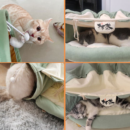Collapsible Removeable Cat Tunnel Tube Ferrets
