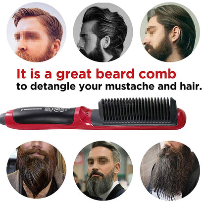 Men Beard Straightener Ceramic Hair Straighteners