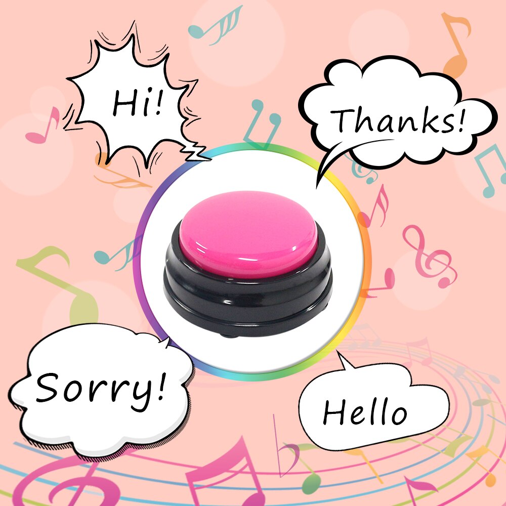 Recordable Talking Button Phonograph Answer Buzzers