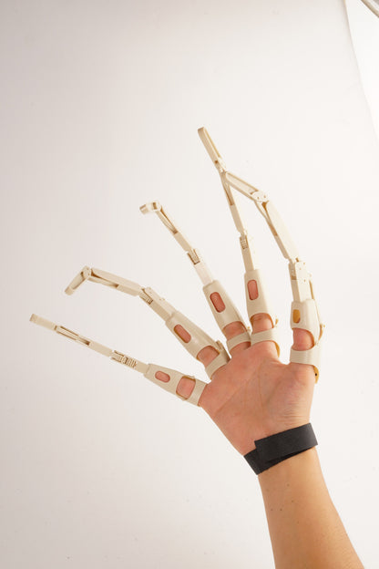 Flexible Funny 1 Pair Halloween Articulated Finger Gloves Halloween Party
