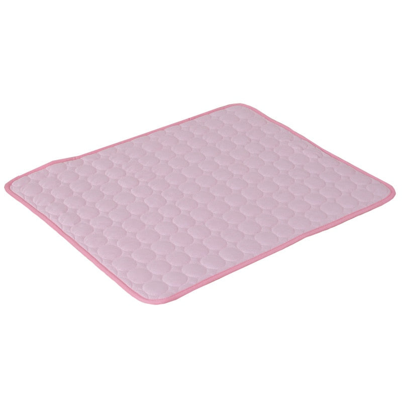 Dog Cooling Mat Summer Pad Mat For Dogs Cat Breathable Blanket