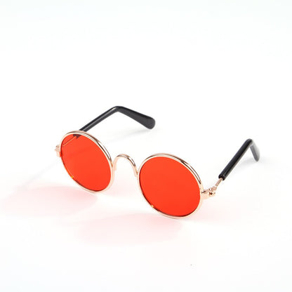 Pet Products Lovely Vintage Round Cat Sunglasses
