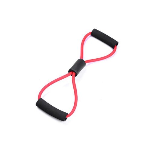 4 Resistanc Elastic Pull Ropes Exerciser Rower Belly Resistance Band