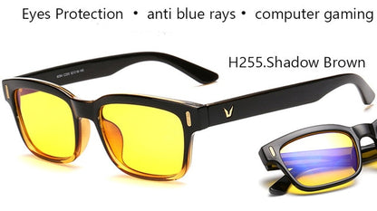 Blue Ray Computer Glasses Men Screen Radiation Eyewear