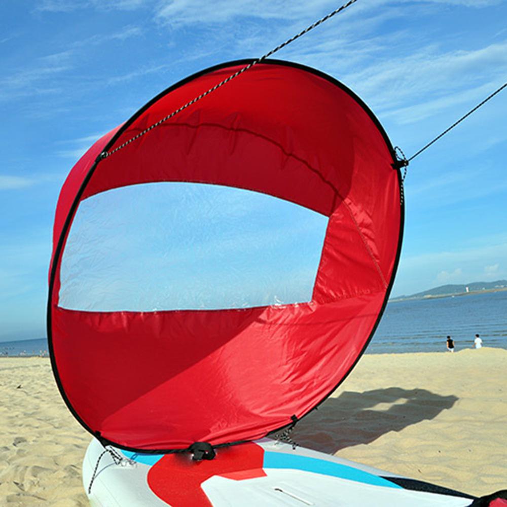 Foldable Kayak Boat Wind Sail Summer Surfing Wind Paddle