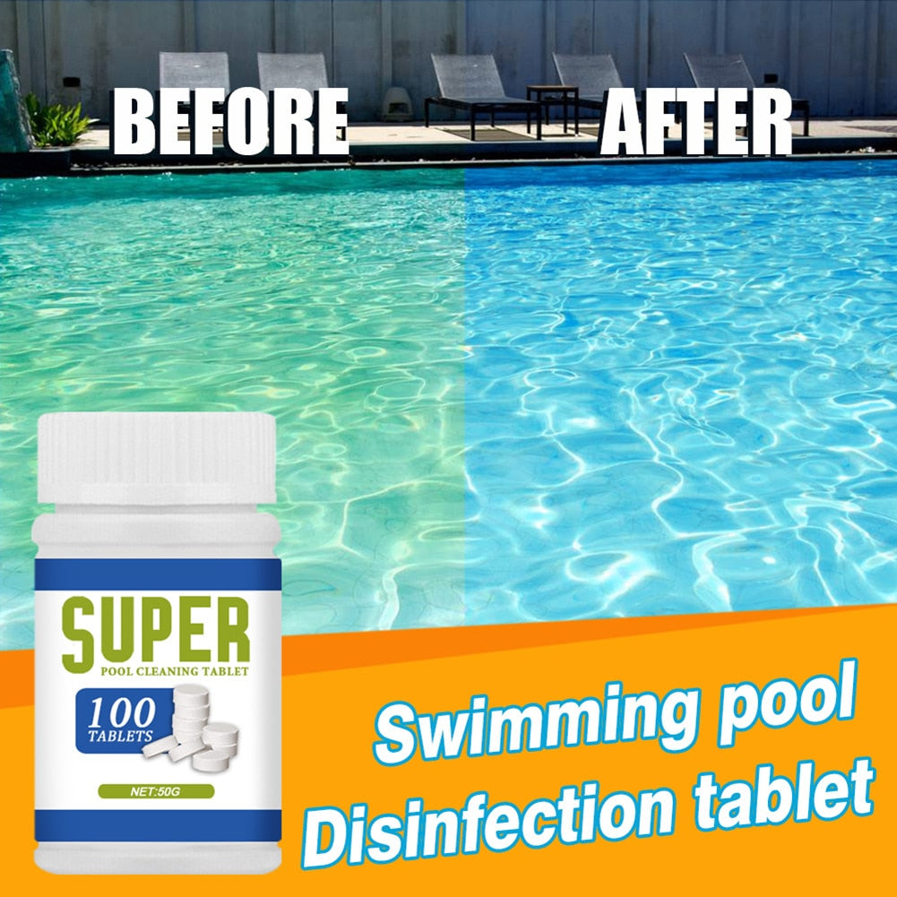 Swimming Pool Cleaning Effervescent Chlorine Tablets