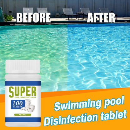 Swimming Pool Cleaning Effervescent Chlorine Tablets