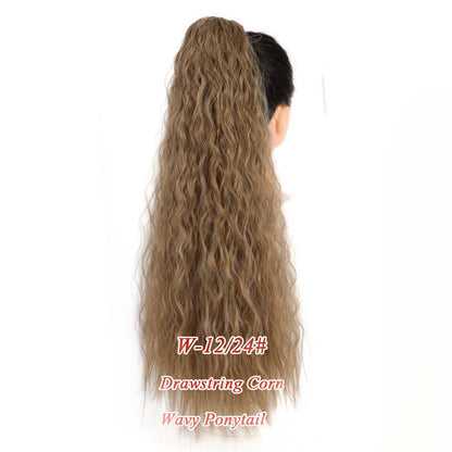 Beauty WTB Long Afro Kinky Curly Ponytail for Women