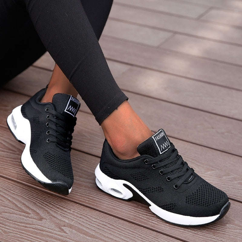 Fashion Women Lightweight Sneakers Running Shoes Outdoor Sports Shoes