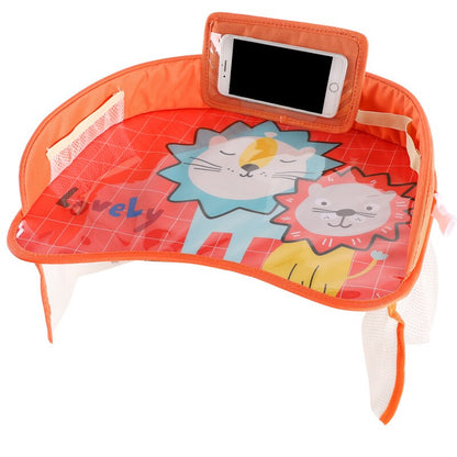Baby Car Seat Tray Stroller Kids Toy Food Water Holder Desk