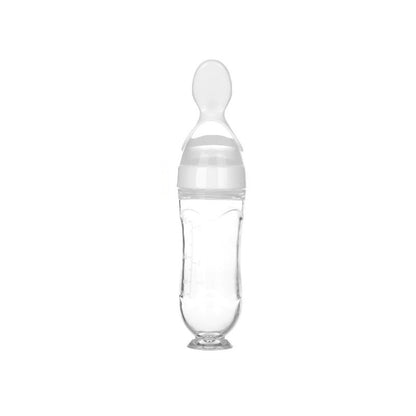 Baby Spoon Bottle Feeder Dropper Silicone Spoons for Feeding