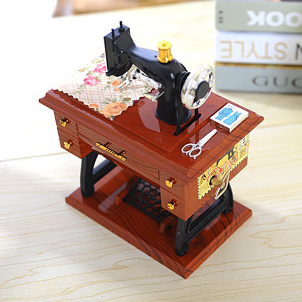 New Small Music Boxes Plastic Vintage Music Box