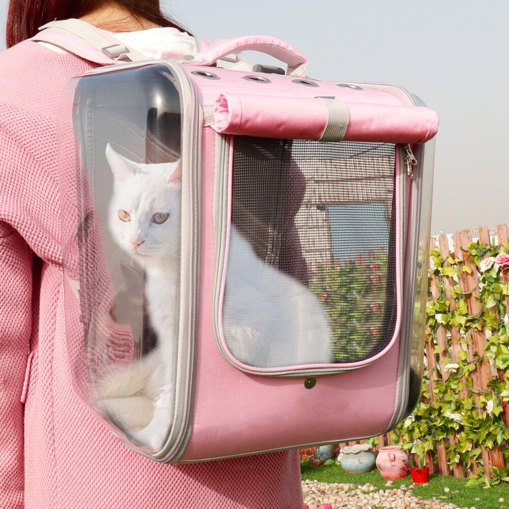 Pet Carrier For Dogs Cat Breathable Backpack Carrier