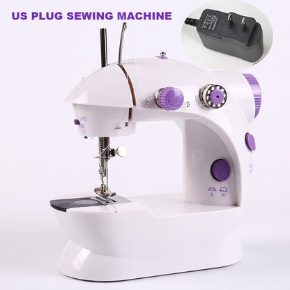 Sewing Machine Portable Mini Desktop Foot Pedal