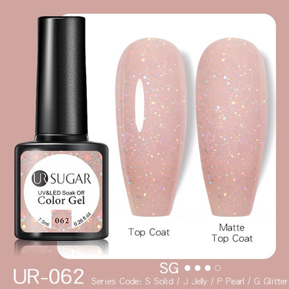 Beauty Sparkling Gel Nail Polish Reflective Glitter Nail Gel