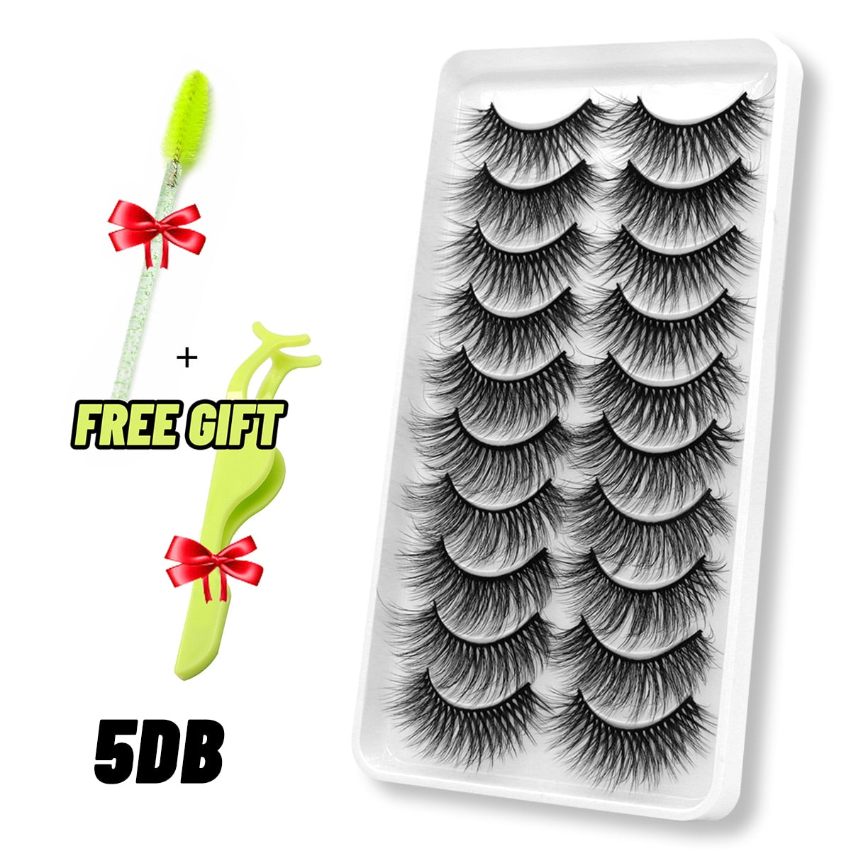 Beauty 3D Faux Mink Lashes Fluffy Soft Wispy