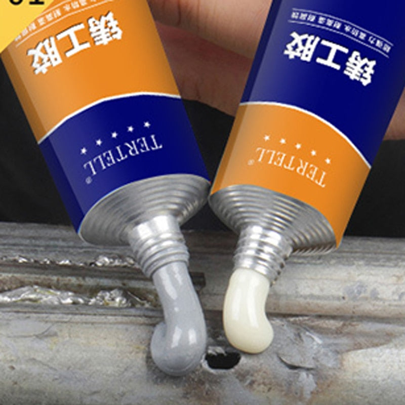 Industrial Repair Paste Glue Heat Resistance Cold Weld Metal