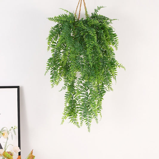 Green Vine Silk Artificial Hanging Leaf Garland Plants Leaves