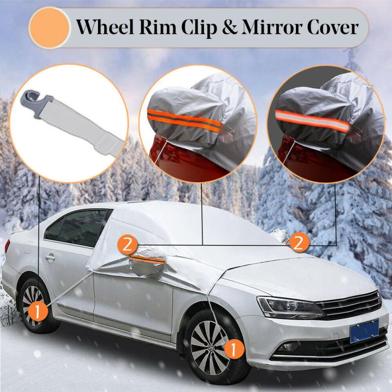 Car Snow Cover Windshield Cover Magnetic Car Windshield Snow Cover