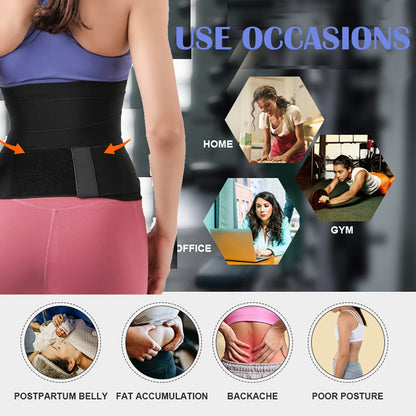Invisible Wrap Waist Trainer Women Slimming Tummy Belt