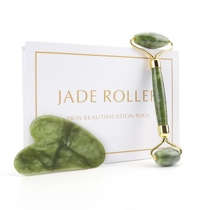 Beauty Natural Rose Quartz Roller Facial Jade Roller Stone