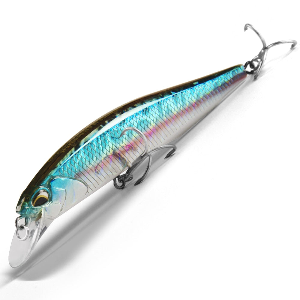 Model fishing lures hard bait 14color for choose minnow