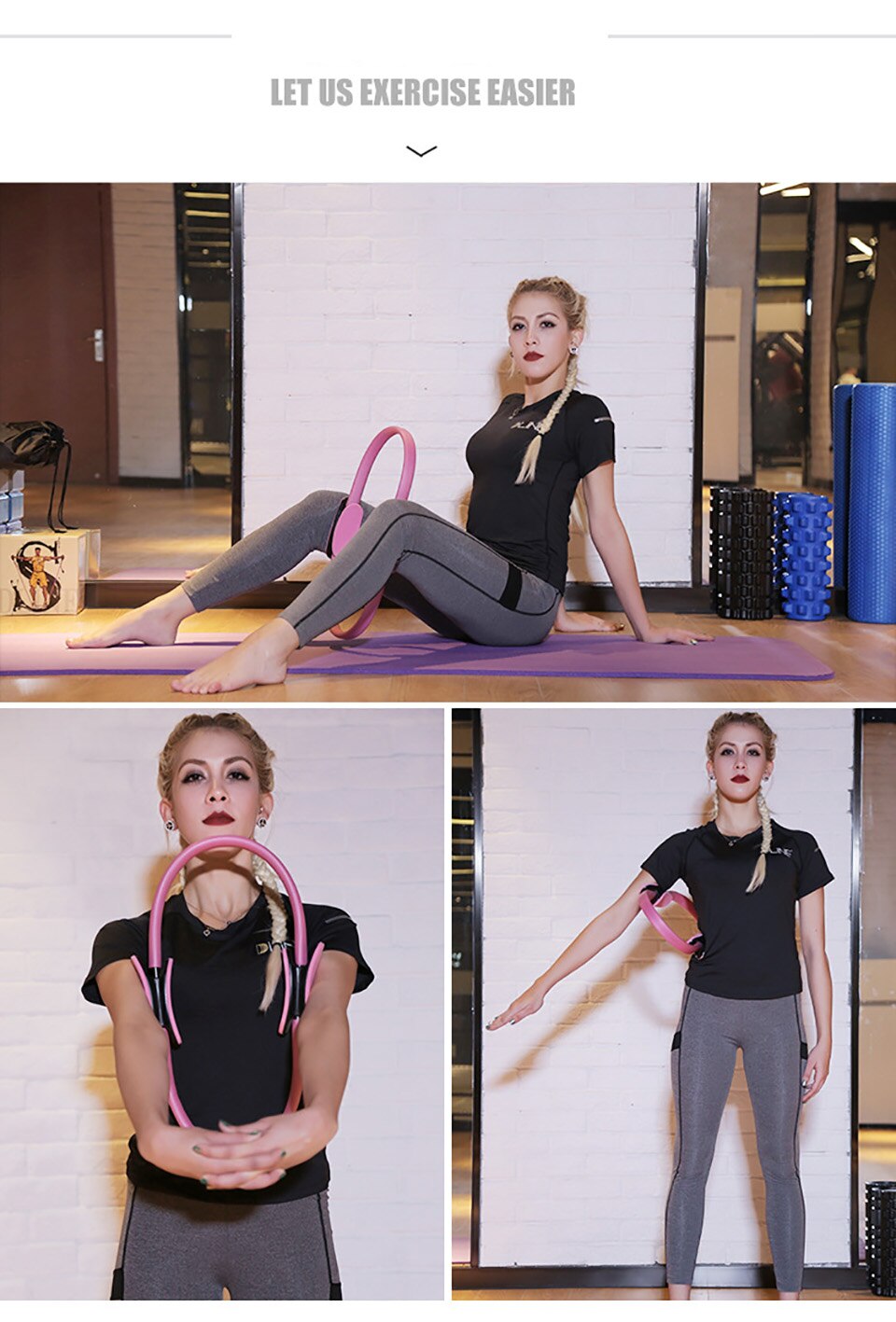 Yoga Pilates Ring Magic Wrap Slimming Body
