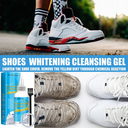 White Shoes Stain Polish Whiten Cleaning Dirt Remover