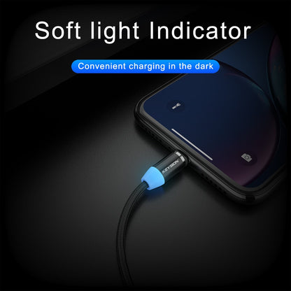 LED Magnetic USB Cable Fast Charging Type C Cable Magnet Charger