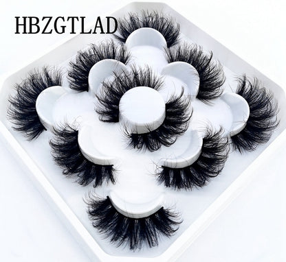 Beauty 3D Mink Lashes Bulk Faux with Custom Box Wispy