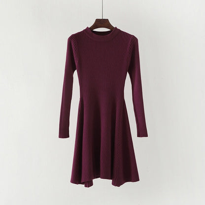 Women Long Sleeve Sweater Dress Women's