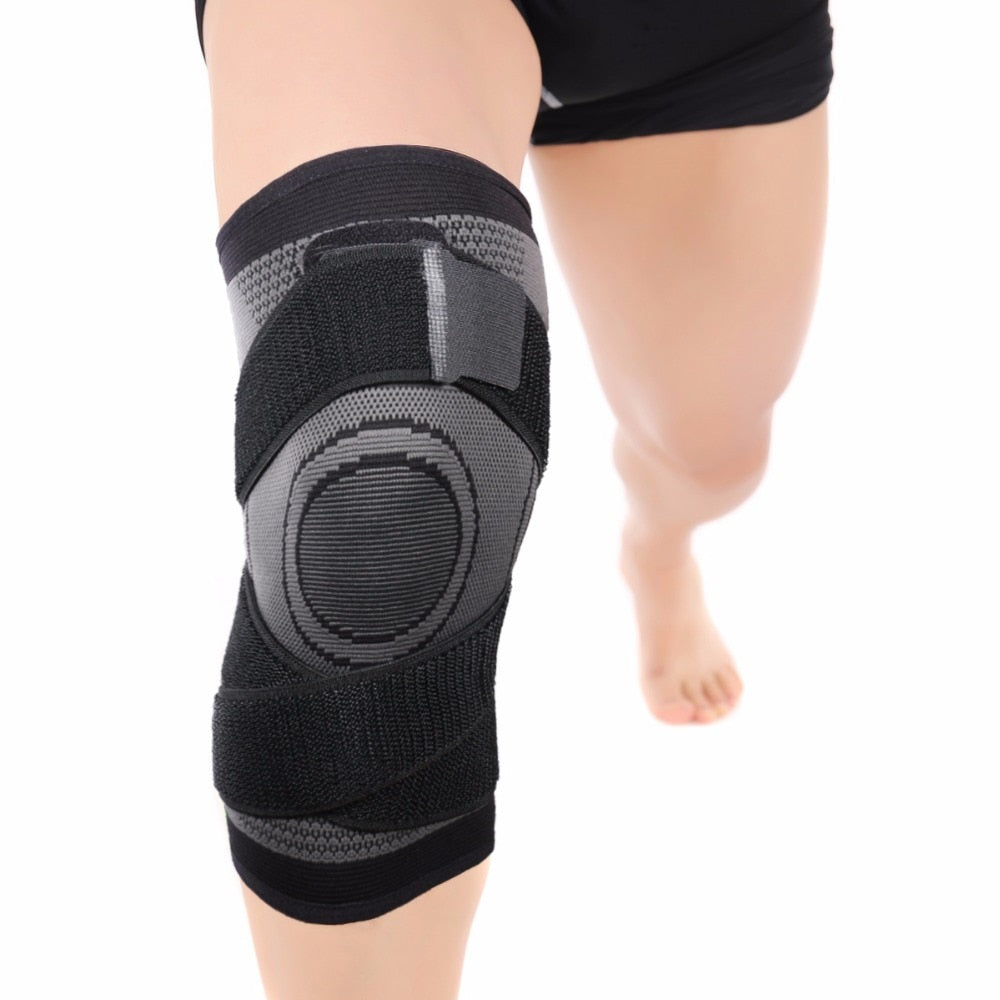 Sports Fitness  Knee Pads Support Bandage Braces Elastic Nylon