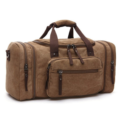 Canvas Travel Bags Large Capacity Carry On Luggage Bags