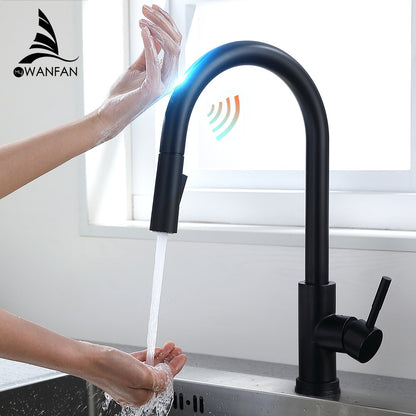 Smart Touch Kitchen Faucets Crane For Sensor Kitchen