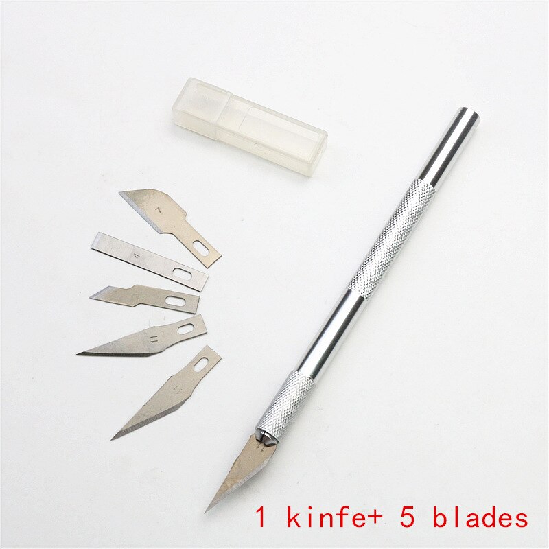 Carving knife or 5PC Blades Wood Carving Tools Fruit Craft Sculpture Engraving