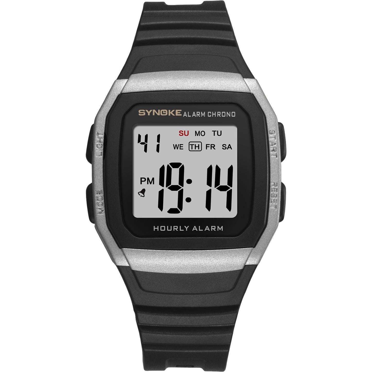 Sport Watch With Black Band Electronic Watches