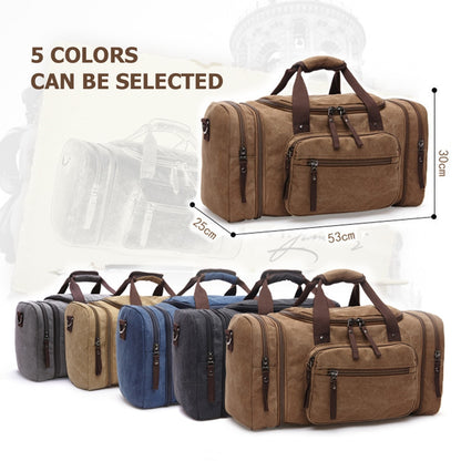 Canvas Travel Bags Large Capacity Carry On Luggage Bags