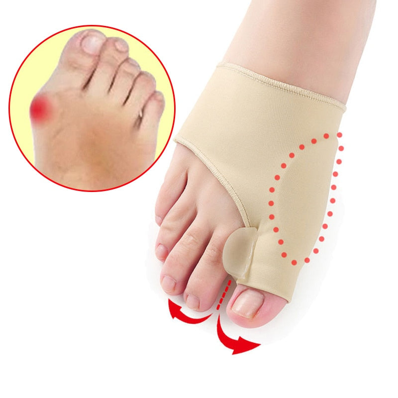 Toe Separator Hallux Valgus Bunion Corrector Orthotics Feet Bone Health Product