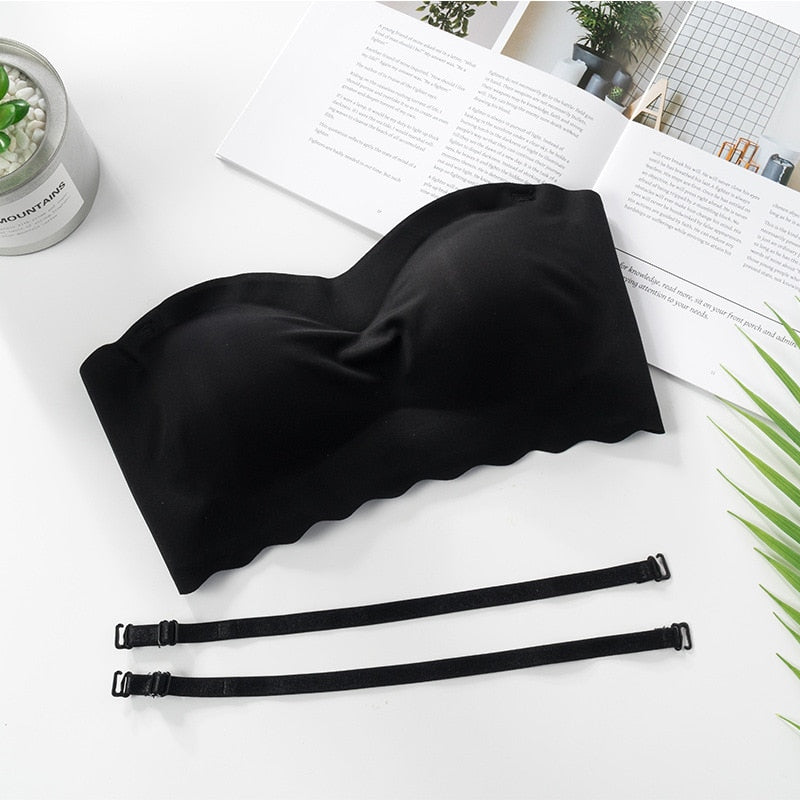 Comfortable Wireless Strapless Bras For Women Bralette