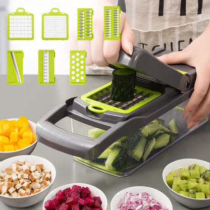 8In1 Multifunctional Vegetable Cutter Potato Slicer