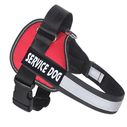 Nylon Personalized Dog Harness Reflective Adjustable Leash
