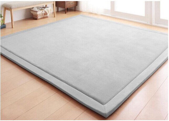 Thick Play Mats Coral Fleece Blanket Carpet Baby Crawling