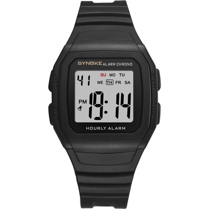 Sport Watch With Black Band Electronic Watches
