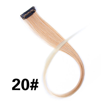 Beauty Synthetic Hair Extensions With Clips Heat Resistant