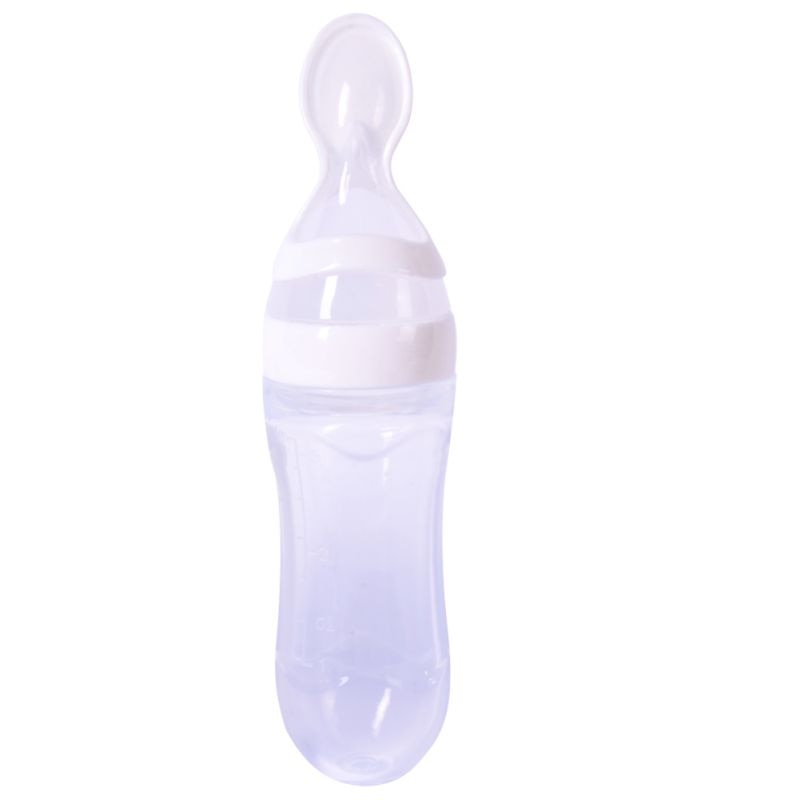 Baby Spoon Bottle Feeder Dropper Silicone Spoons for Feeding