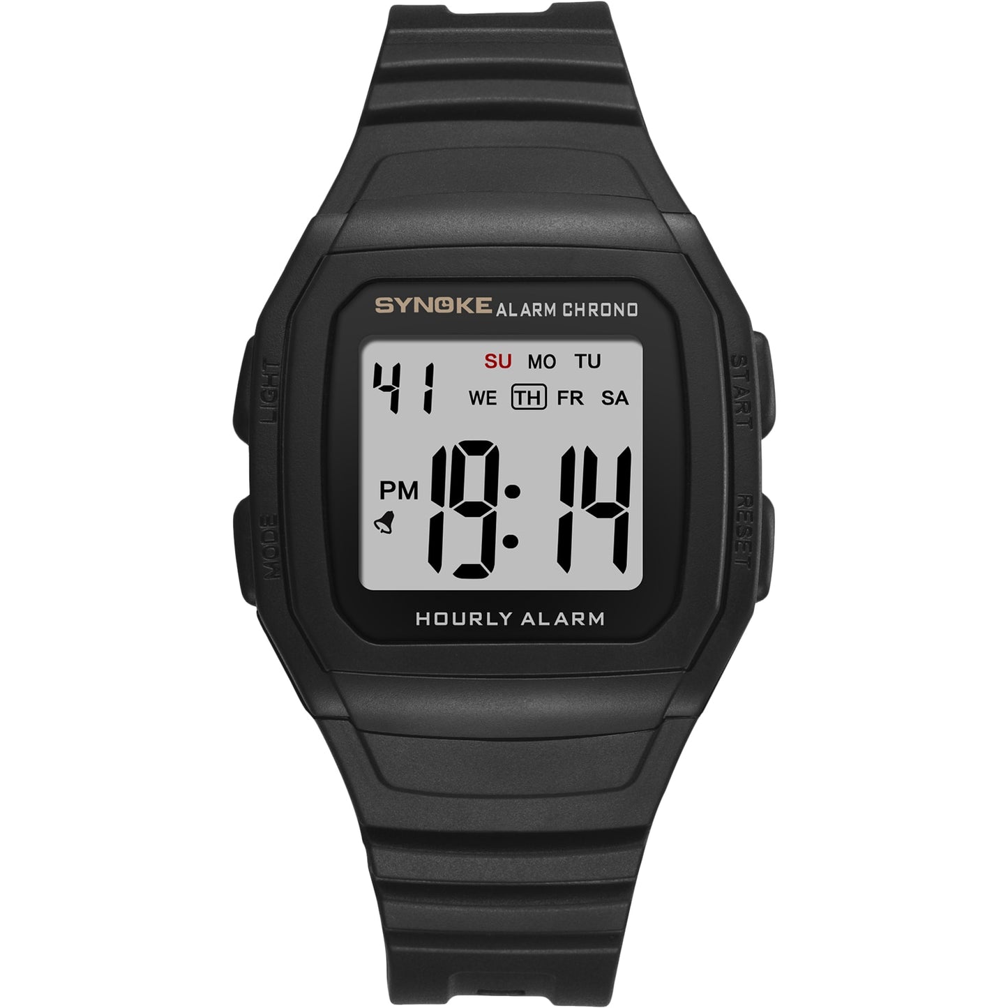 Sport Watch With Black Band Electronic Watches