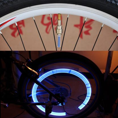 Bike lights LEDS Tire Tire Valve Caps Wheel spokes LED Light